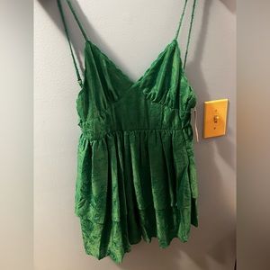 NWT Target wild fable emerald green dress size XS